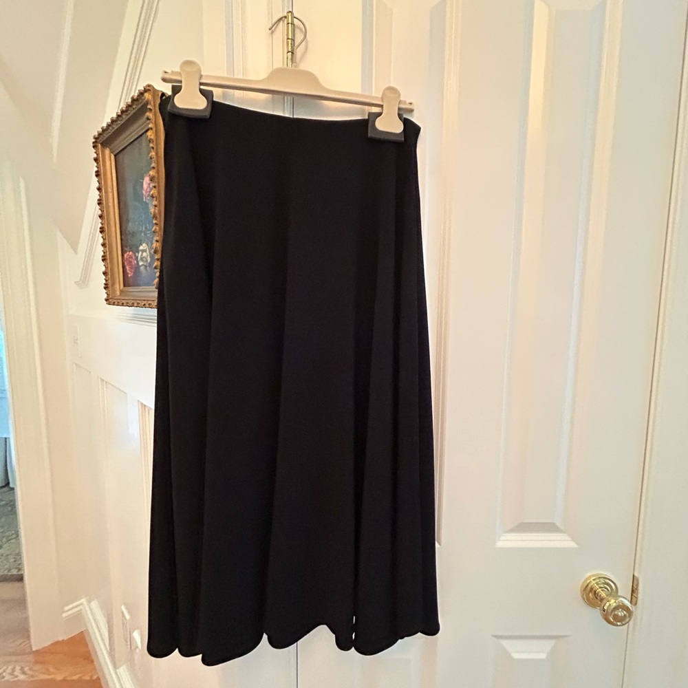 THE ROW Mara Skirt Black Size 10